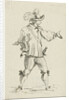 Man with sword over his shoulder by Cornelis Adrianus van Hoogstraten