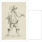 Man with sword over his shoulder by Cornelis Adrianus van Hoogstraten