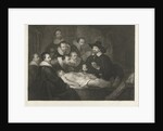 The Anatomy Lesson of Dr Nicolaes Tulp by Rembrandt Harmensz. van Rijn