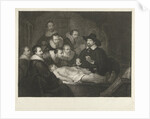 The Anatomy Lesson of Dr Nicolaes Tulp by Rembrandt Harmensz. van Rijn