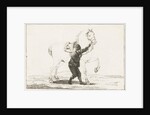 A boy holds a horse on the bridle by Joannes Bemme