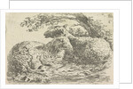 Two sheep by Monogrammist PVB