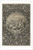 Medallion which a stroomgod by Adriaen Collaert
