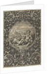 Medallion which a stroomgod by Adriaen Collaert