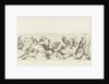 Frieze eleven birds and insect by Marcus Geeraerts