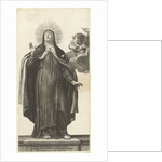 Saint Theresa of Avila and angel with glowing arrow by Pieter de Bailliu I