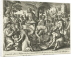 Entry into Jerusalem by Adriaen Collaert