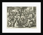 Entry into Jerusalem by Adriaen Collaert