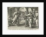 Healing of the man at the pool of Bethesda by Adriaen Collaert