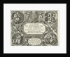 Title print Vita, et passio Resurrectio Jesu Christi by Adriaen Collaert
