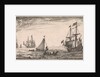 Ships at sea by Jan Houwens I