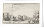 Milestone at Locks by Claes Jansz. Visscher II