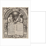 Moses and Aaron with the Tablets of the Law by Gerard Valck