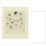 Study Journal sixteen heads by Marie Lambertine Coclers