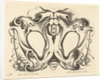 Lobe Cartouche with arms of Amsterdam by Frederik de Wit