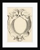 Vertical lobe oval cartouche with large compartment by Johannes Lutma II