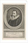 Portrait of Reynier Pauw Adriaensz by Jacob Houbraken