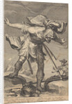 King Saul threw himself on his sword by Petrus Scriverius