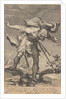 King Saul threw himself on his sword by Petrus Scriverius