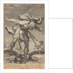 King Saul threw himself on his sword by Petrus Scriverius