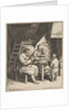 Family at the table for the meal by Adriaen van Ostade