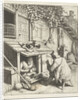 Shoemaker in store for his house and a customer by Adriaen van Ostade