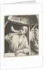 Bakker blows a horn by Adriaen van Ostade