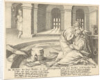 A daughter suckles her mother in jail by Claes Jansz. Visscher II