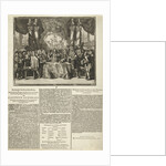 Presentation and description of the appointment of Prince William III as captain-general of the Dutch armed forces by Romeyn de Hooghe