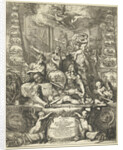 Allegory on the death of Michiel de Ruyter by Romeyn de Hooghe