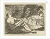 Satyr with a nymph by Anonymous