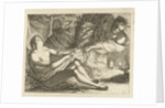 Satyr with a nymph by Anonymous