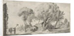 Farms between trees by Gillis van Scheyndel I