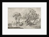 Farms between trees by Gillis van Scheyndel I
