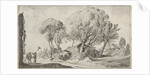 Farms between trees by Gillis van Scheyndel I