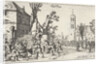 Battle at an inn (touch) by Johannes Pietersz. Berendrecht
