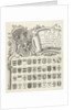 Coat of arms map of ancient families of Utrecht, The Netherlands, sheet top left by Johannes van Hiltrop