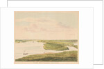 View of the Waal northeast of Nijmegen by Derk Anthony van de Wart