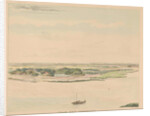 View of the Waal north of Nijmegen by Derk Anthony van de Wart