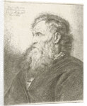 Old man with beard by Rembrandt Harmensz. van Rijn