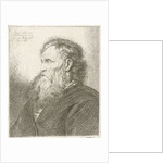 Old man with beard by Rembrandt Harmensz. van Rijn