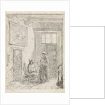 Sitting and standing monk by David van der Kellen III