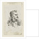 Portrait of artist Frederik Hendrik Weissenbruch by Bernardus Johannes Blommers