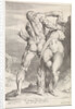 Rape of a Sabine woman, rear view by Louis Renard