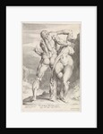 Rape of a Sabine woman, rear view by Louis Renard