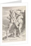 Rape of a Sabine woman, rear view by Louis Renard