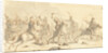 Cavalry during a battle by Gerardus Emaus de Micault