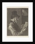 Letter Reading man by Jan Verkolje I