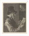 Letter Reading man by Jan Verkolje I