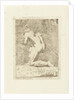 Naked kneeling man by I. Ephraimsz. Dresden
